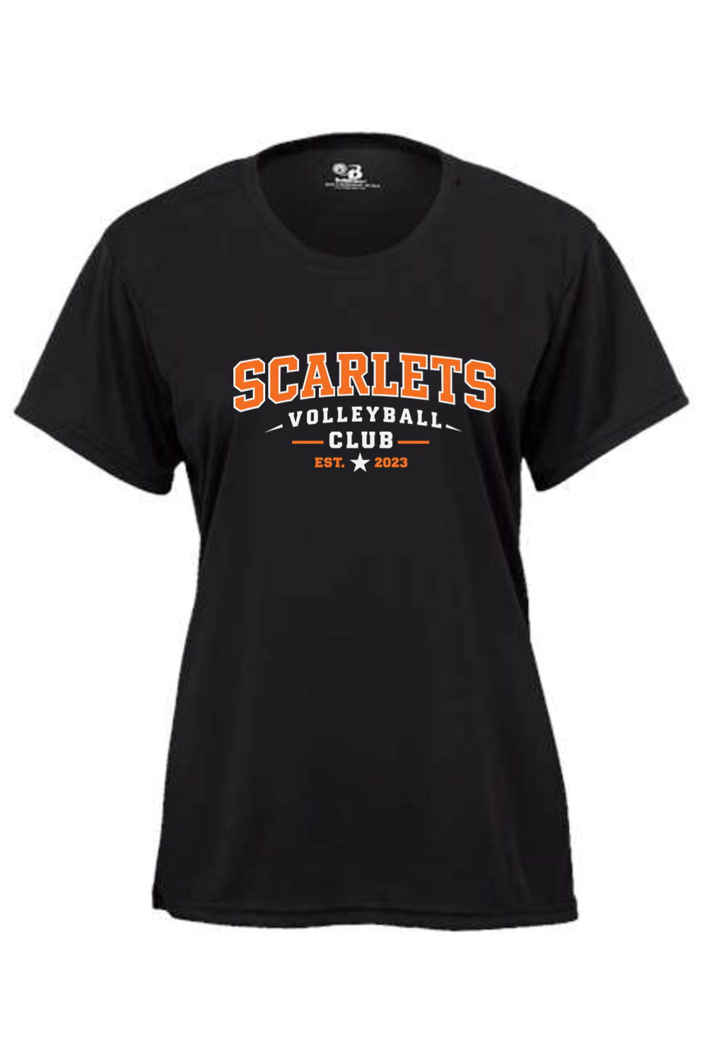Scarlets Volleyball Youth Girl's Athletic T-Shirt