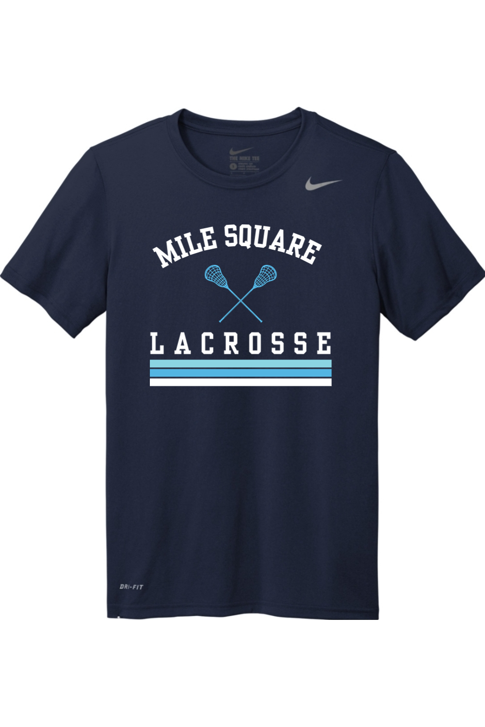 Mile Square Lacrosse Nike Team rLegend Tee