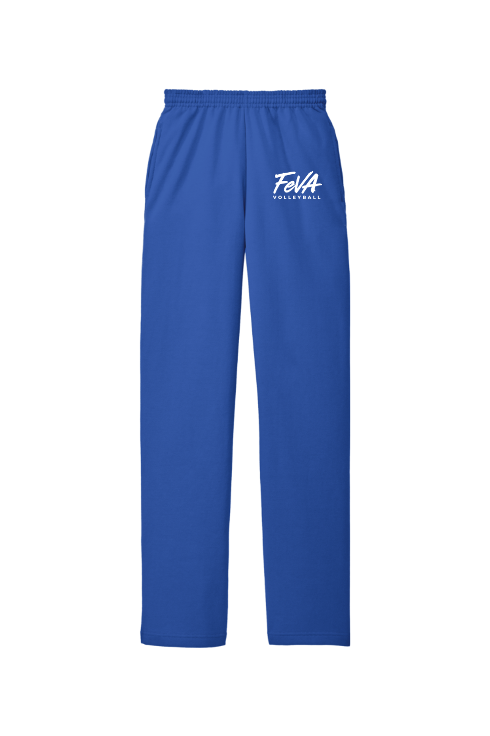 Features Volleyball Port & Company Core Fleece Sweatpant with Pockets