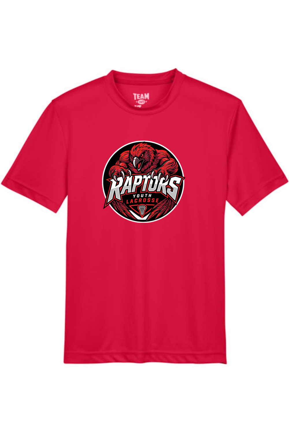 Raptors Lacrosse Youth Athletic T-Shirt