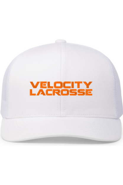 Velocity Lacrosse Embroidered Trucker Hat