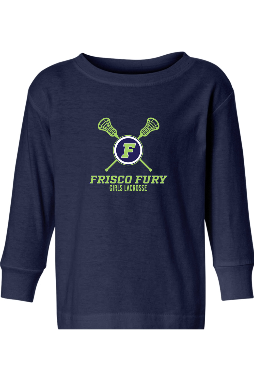 Frisco Fury Lacrosse Toddler Long Sleeve T-Shirt
