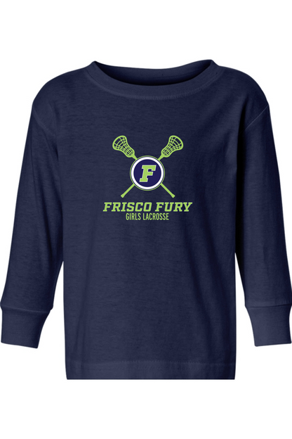 Frisco Fury Lacrosse Toddler Long Sleeve T-Shirt