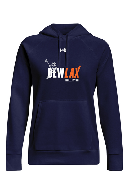 DEWLAX LC Women's Under Armour Ladies' Rival Fleece Hooded Sweatshirt