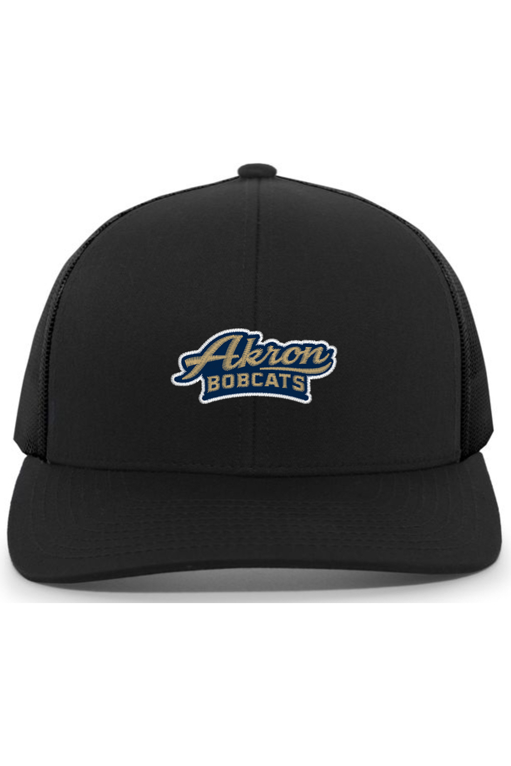 Arkron Bobcats Basketball Embroidered Trucker Hat