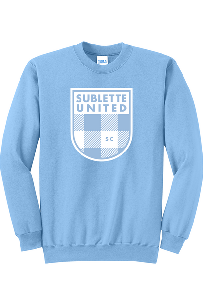 Sublette United Port & Company Core Fleece Crewneck Sweatshirt