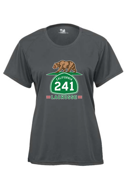 California Lacrosse Youth Girl's Athletic T-Shirt