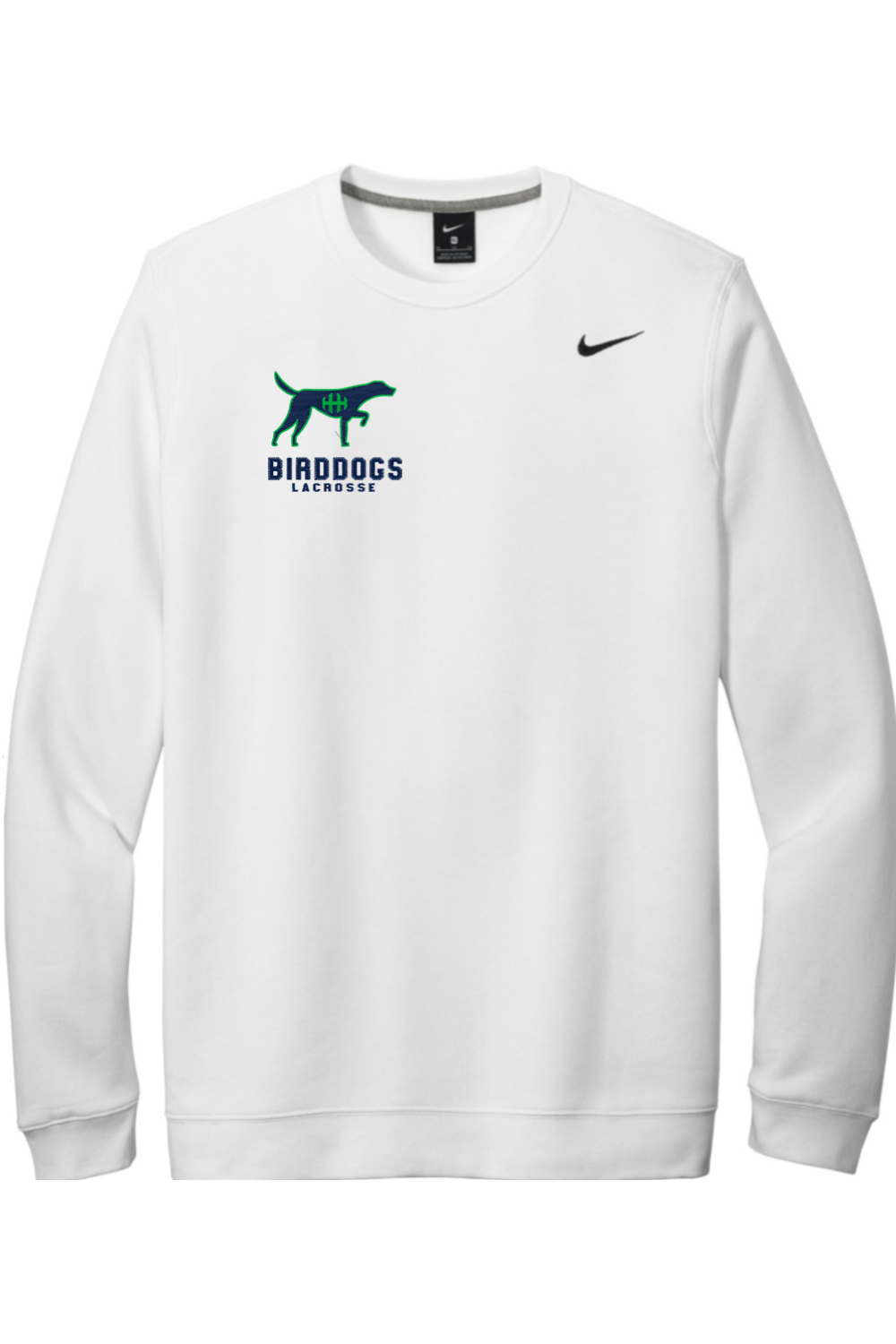 HHH Birddogs Embroidered Nike Club Fleece Crew