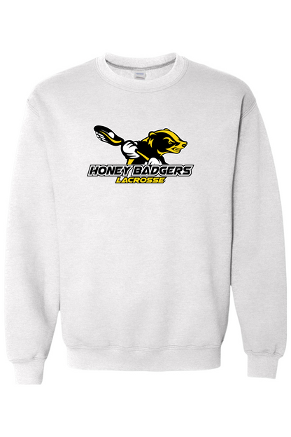 Honey Badgers Lacrosse Adult Heavyweight Sweatshirt