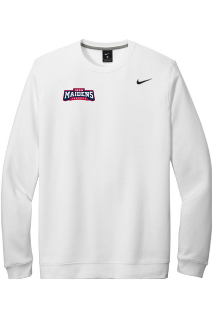 Iron Maidens Lacrosse Embroidered Nike Club Fleece Crew