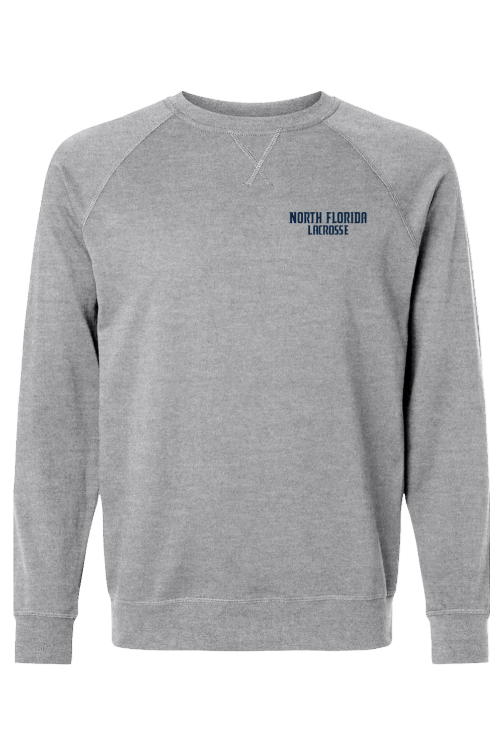 North Florida Lacrosse Adult Heavyweight Raglan Long Sleeve