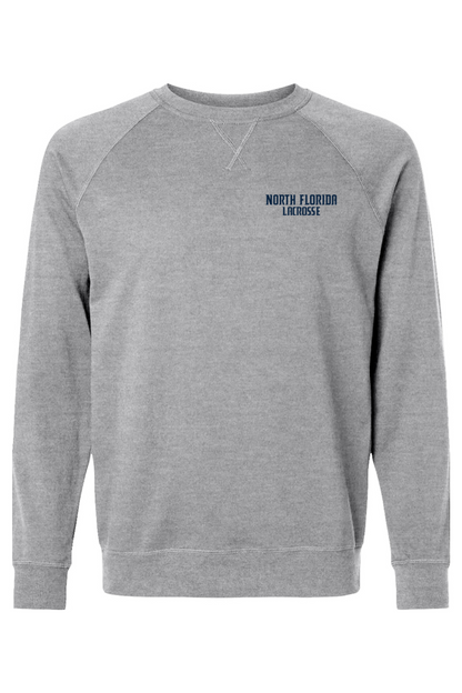 North Florida Lacrosse Adult Heavyweight Raglan Long Sleeve