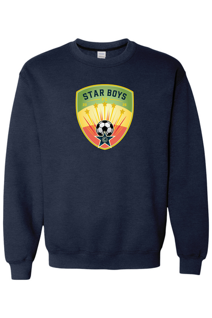 Star Boys Soccer Adult Heavyweight Sweatshirt
