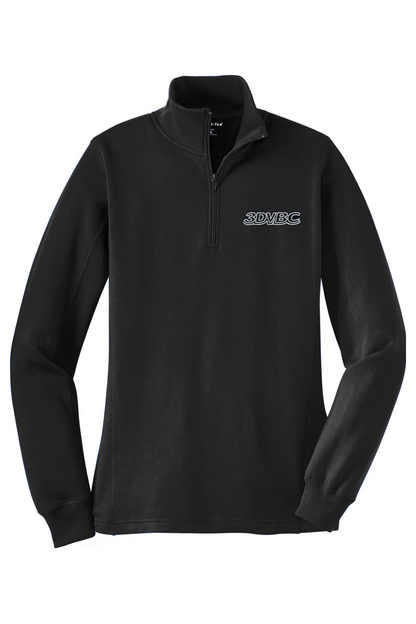 3DVBC Volleyball Adult Women's Embroidered Quarter-Zip Pullover