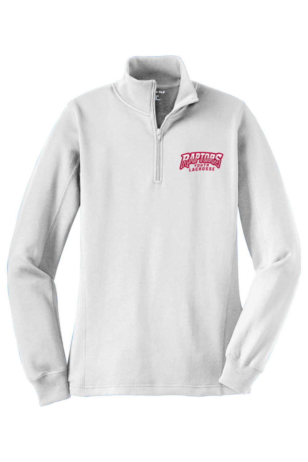 Raptors Lacrosse Adult Women's Embroidered Quarter-Zip Pullover