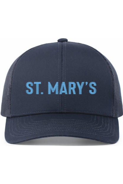 St Marys Basketball Embroidered Trucker Hat