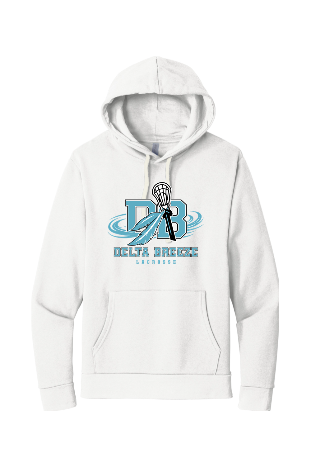 Delta Breeze Lacrosse Adult Premium Lightweight Hoodie