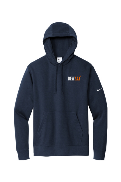 DEWLAX LC Embroidered Nike Club Fleece Sleeve Swoosh Pullover Hoodie