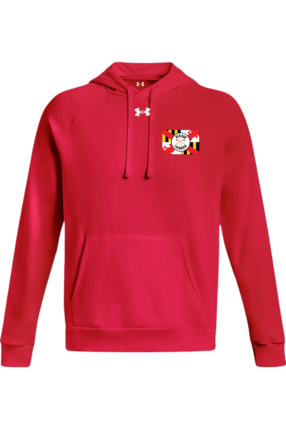Old Bay Lacrosse Men's Under Armour Men's Rival Fleece Hooded Sweatshirt