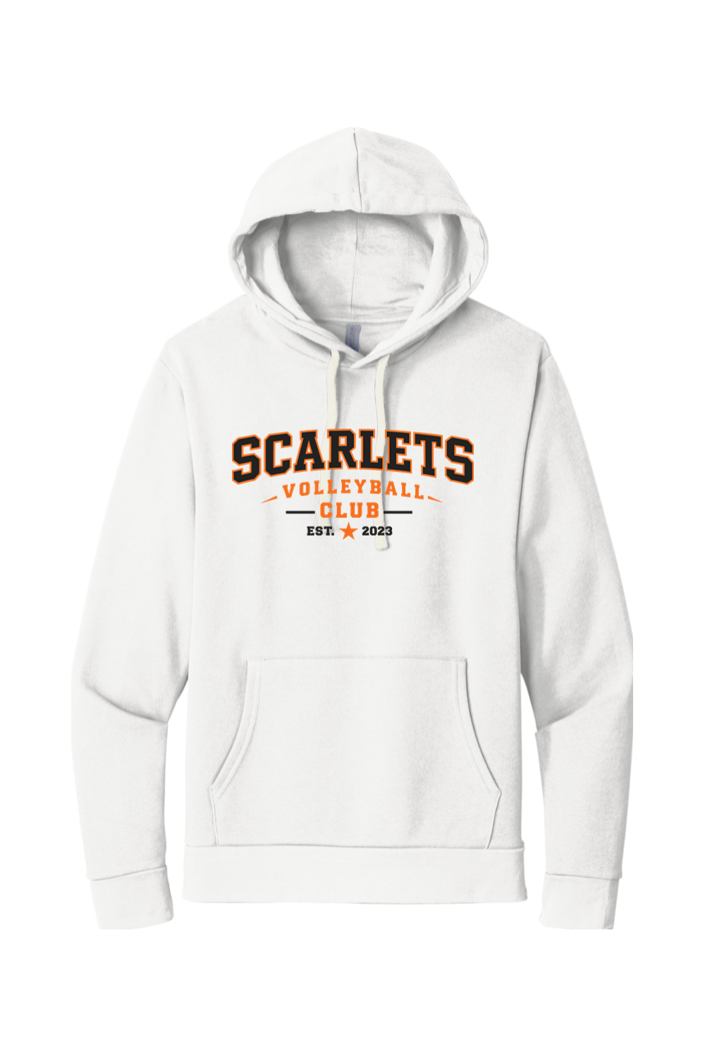 Scarlets Volleyball Adult Premium Lightweight Hoodie