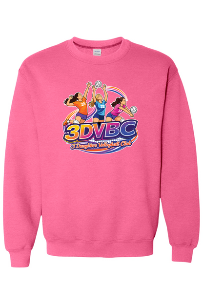3DVBC Volleyball Adult Heavyweight Sweatshirt