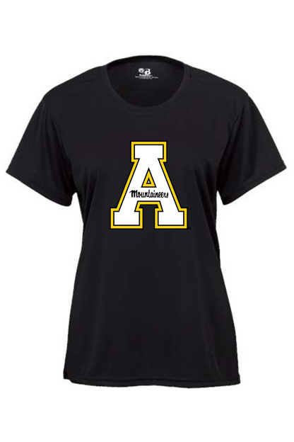 App State Lacrosse Youth Girl's Athletic T-Shirt