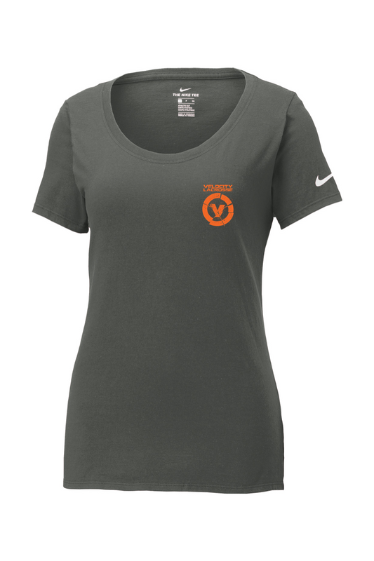 Velocity Lacrosse Nike Core Cotton Scoop Neck Tee