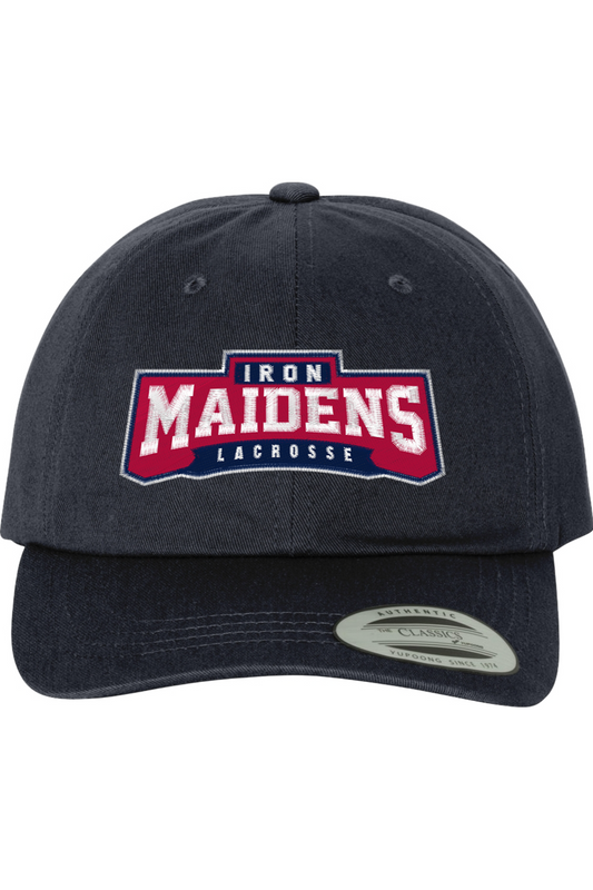 Iron Maidens Lacrosse Embroidered Dad Hat