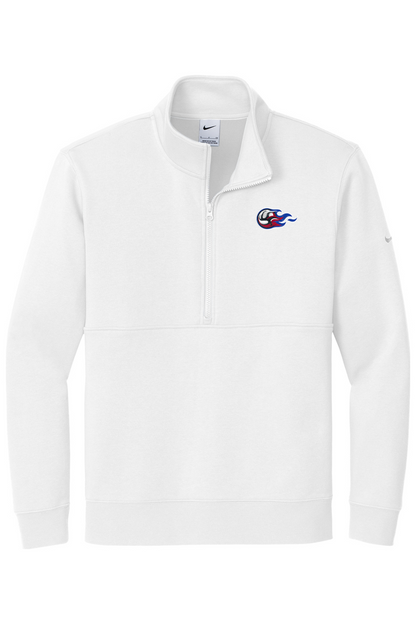 Ignite Volleyball Club Embroidered Nike Club Fleece Sleeve Swoosh 1/2-Zip