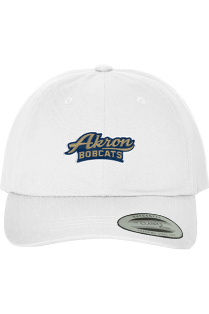 Arkron Bobcats Basketball Embroidered Dad Hat