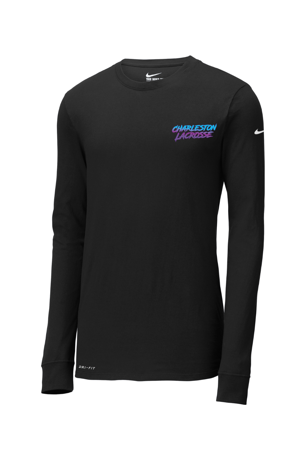 Charleston Lacrosse Nike Dri-FIT Cotton/Poly Long Sleeve Tee