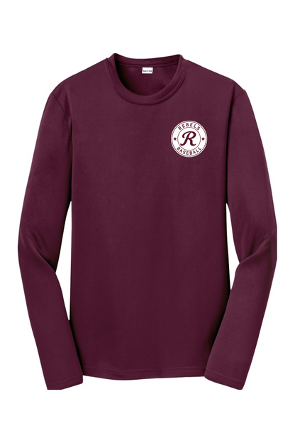 Rebels Travel Baseball Youth Long Sleeve T-Shirt