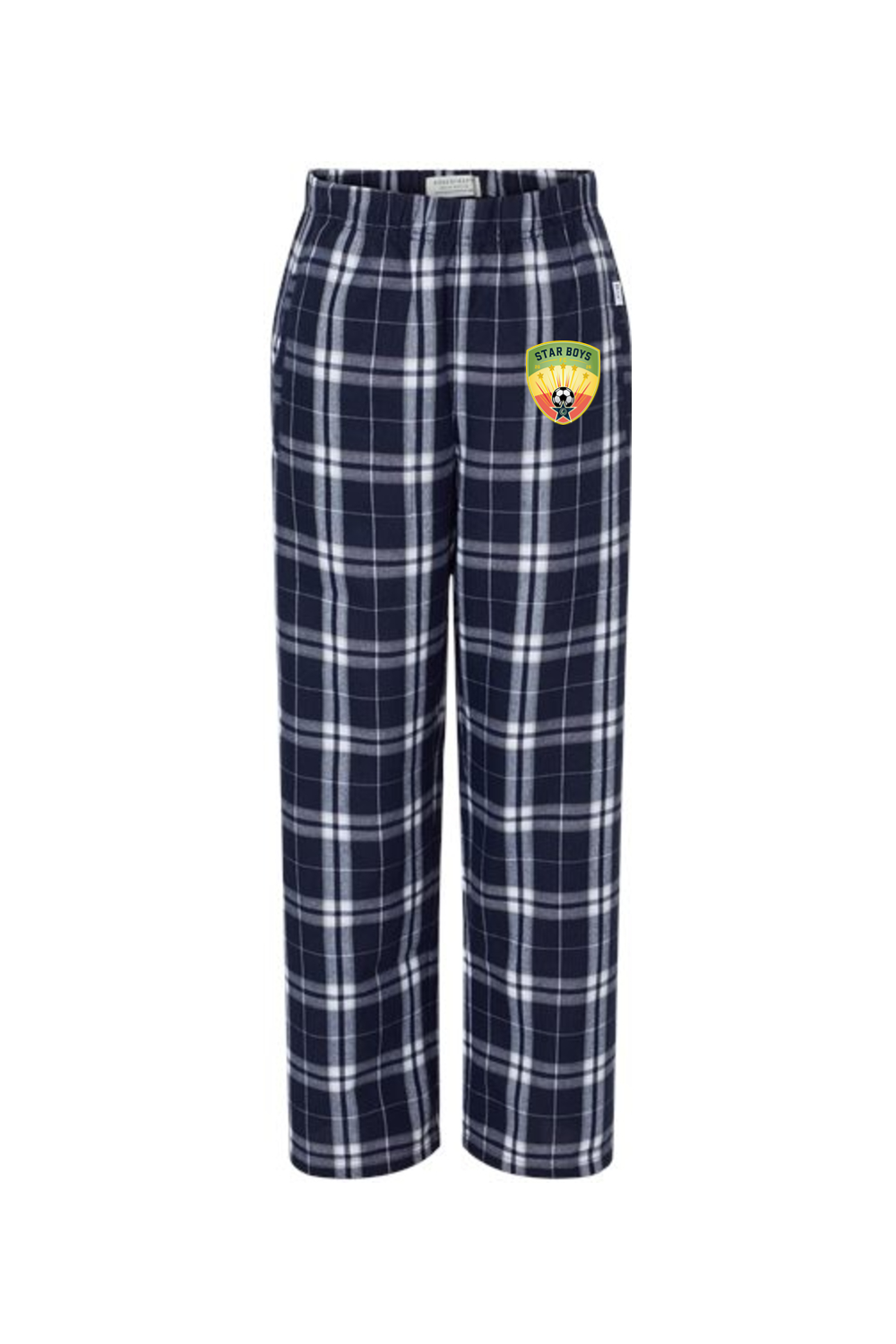 Star Boys Soccer Youth Flannel Pants