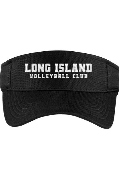 Long Island Volleyball Embroidered Visor