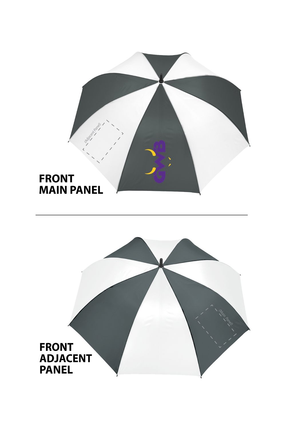 GWB Shed Rain 58" Auto Open Golf Umbrella