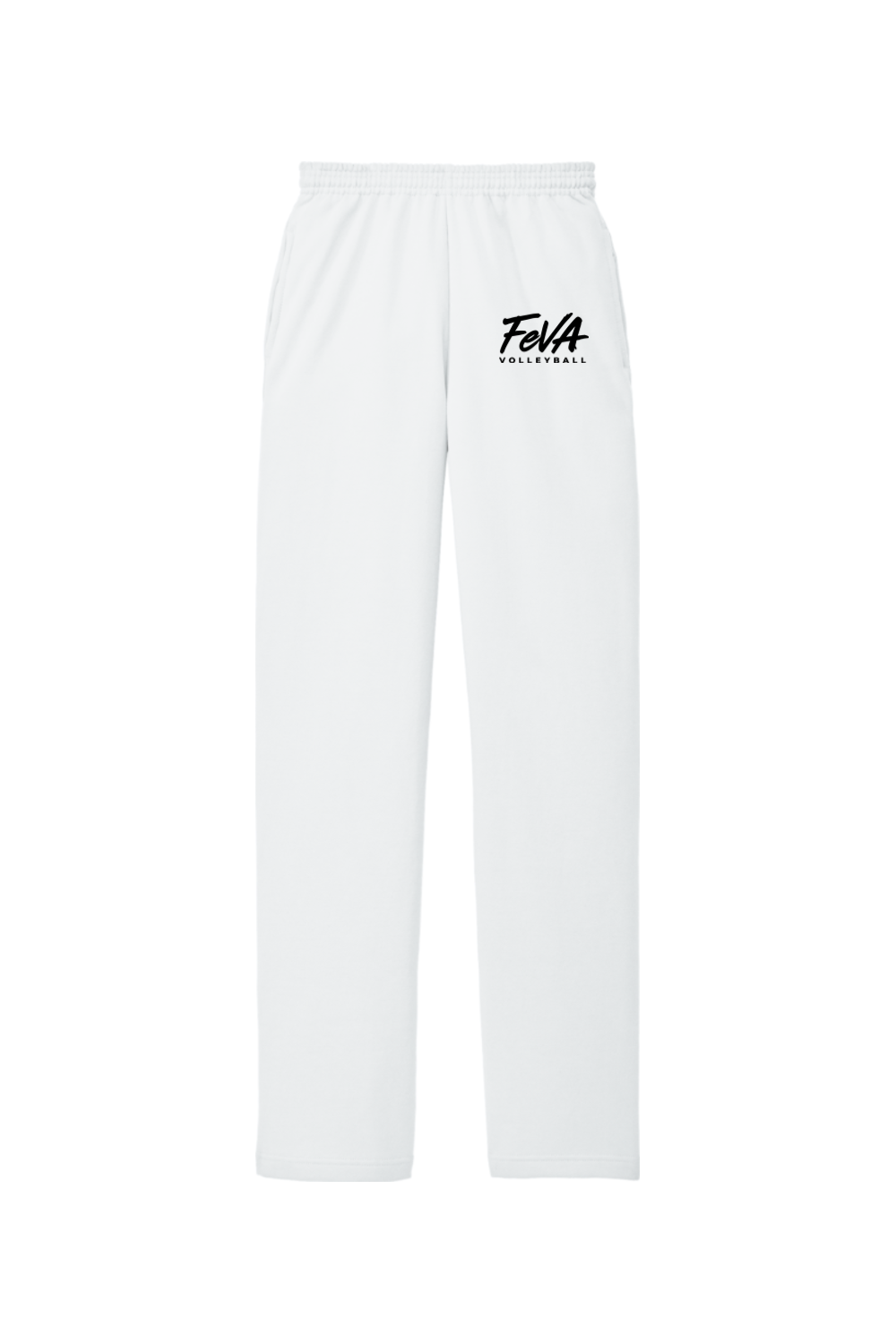 Features Volleyball Port & Company Core Fleece Sweatpant with Pockets