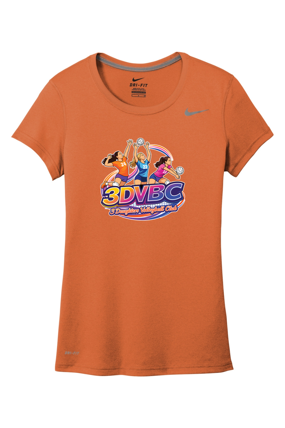 3DVBC Volleyball Nike Women's Team rLegend Tee