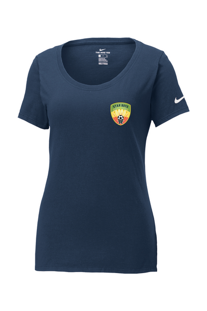 Star Boys Soccer Nike Core Cotton Scoop Neck Tee