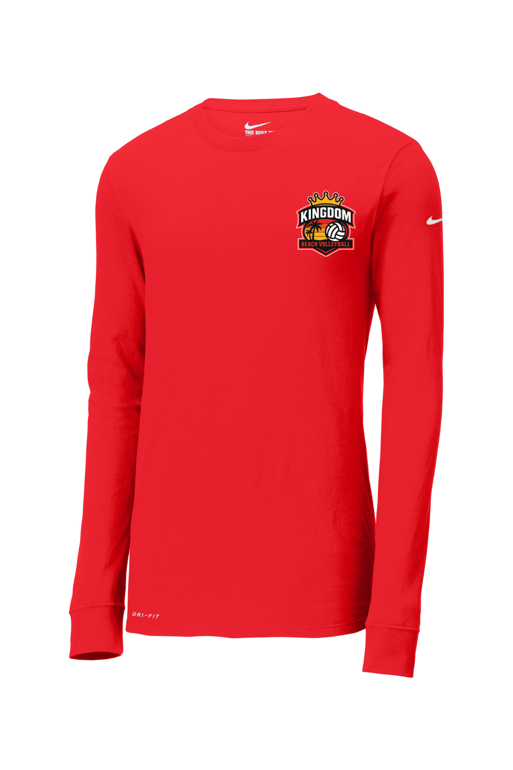Kingdom Beach Volleyball Nike Dri-FIT Cotton/Poly Long Sleeve Tee
