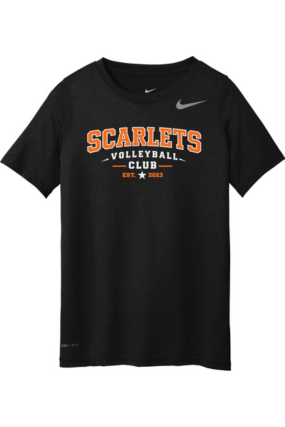 Scarlets Volleyball Nike Youth Team Legend Tee