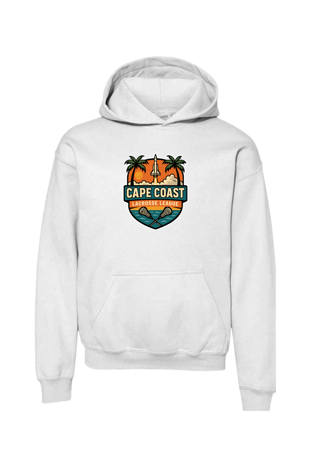 Cape Coast Lacrosse Youth Hoodie