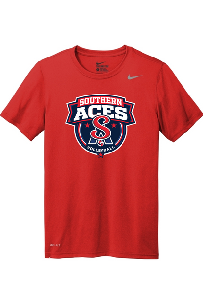Southern Aces Volleyball Nike Team rLegend Tee