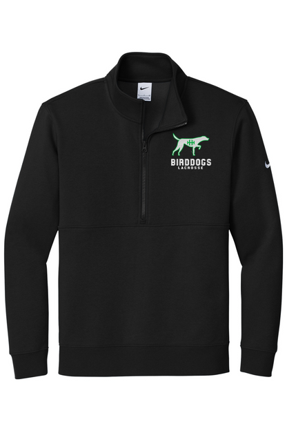 HHH Birddogs Embroidered Nike Club Fleece Sleeve Swoosh 1/2-Zip