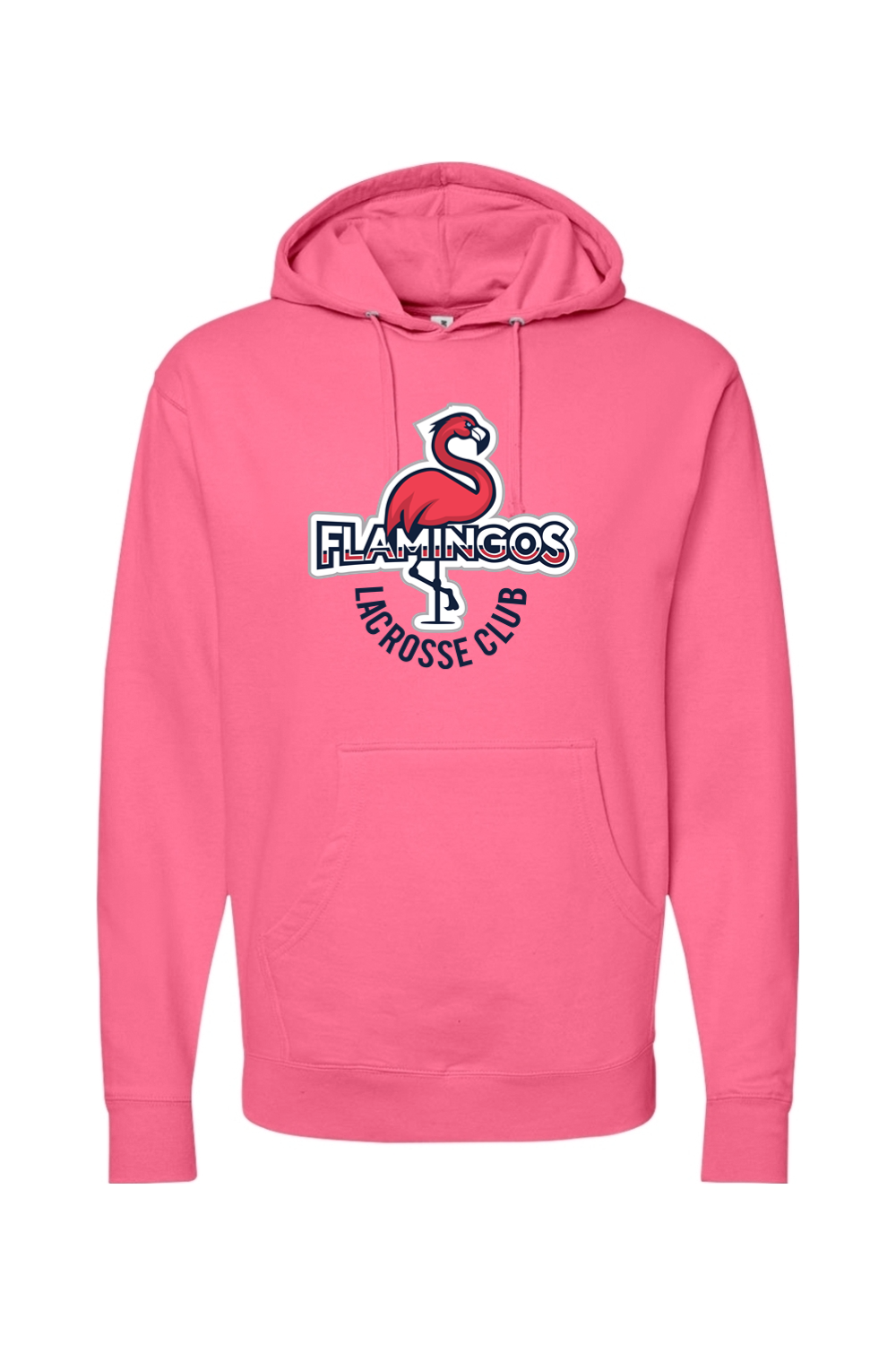 FLAMINGOS LC Independent Trading Co. Midweight Hooded Sweatshirt