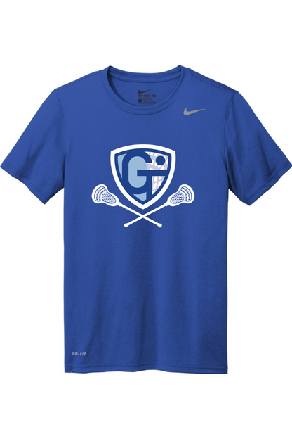 Georgetown Triton Youth Lacrosse Nike Team rLegend Tee