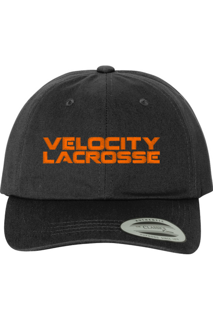 Velocity Lacrosse Embroidered Dad Hat