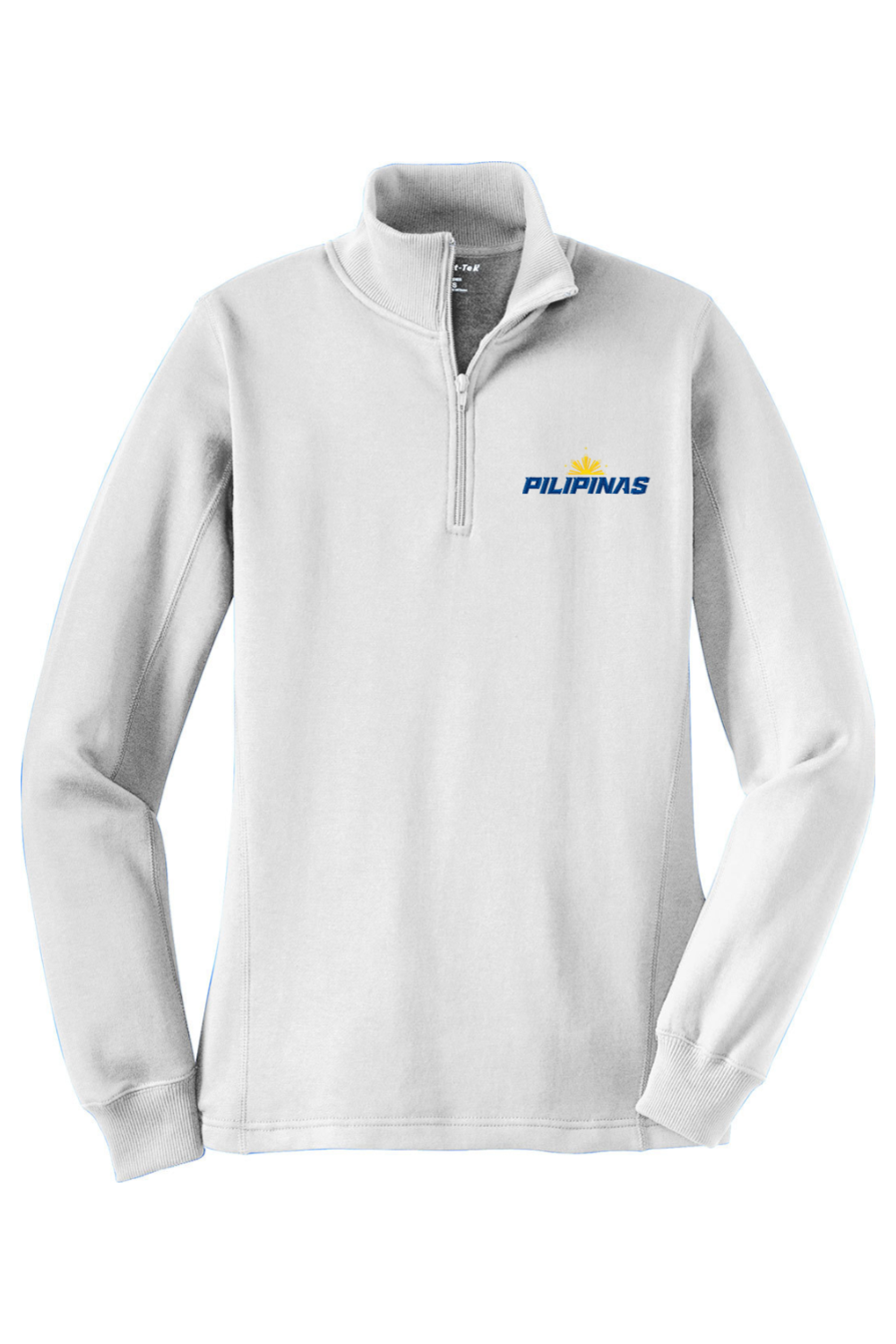 Philippines Lacrosse Adult Women's Embroidered Quarter-Zip Pullover