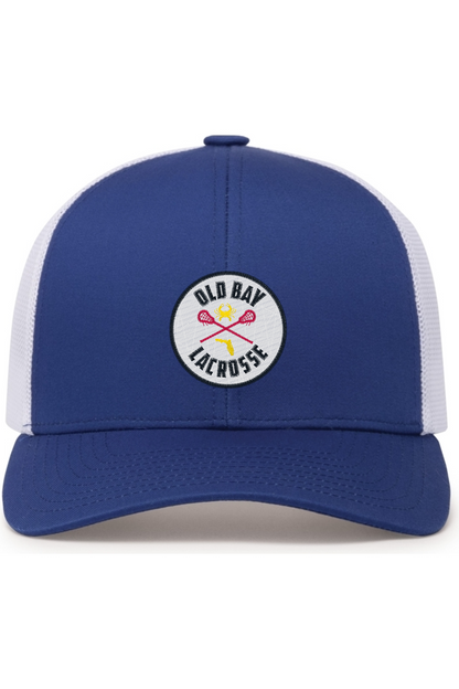 Old Bay Lacrosse Embroidered Trucker Hat