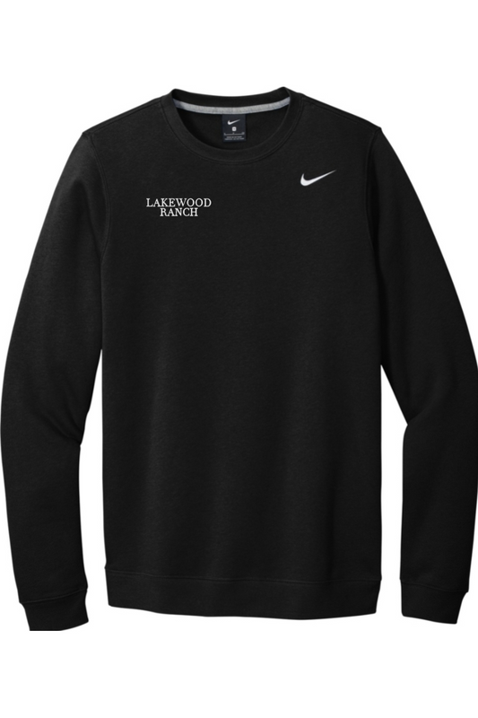 Lakewood Ranch Embroidered Nike Club Fleece Crew