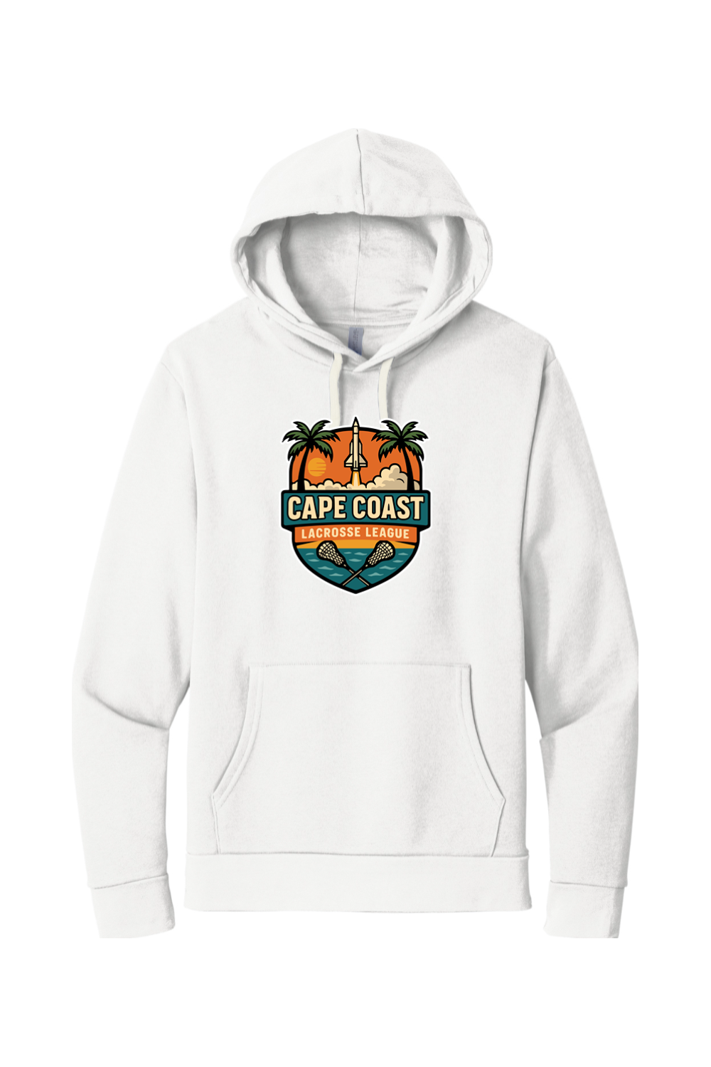 Cape Coast Lacrosse Adult Premium Lightweight Hoodie